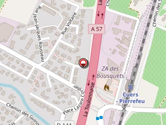 Carte de Dia à Cuers