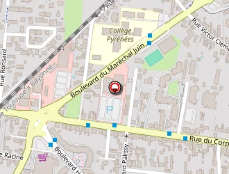 Carte de Magasin Noz à Tarbes