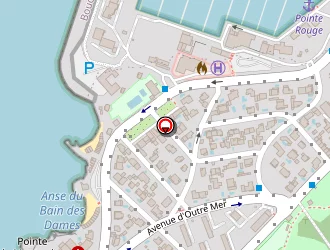 Carte de L'abri Côtier à Marseille