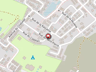 Carte de P50 à Sérignan