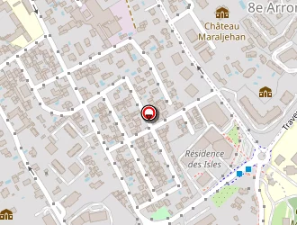 Carte de Bureau Du 8eme à Marseille