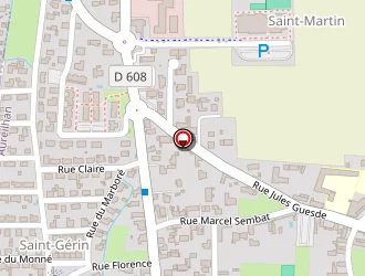 Carte de Cuvillier Estelle à Aureilhan