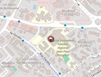 Carte de Stade Roger Lebert à Marseille