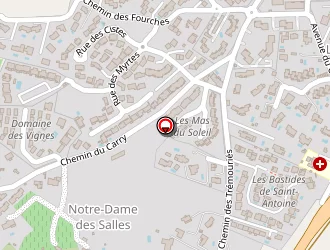 Carte de Aero Azur Electricité à Cogolin