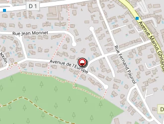 Carte de D.s.a Méditerranée à Roquefort-la-bédoule