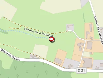 Carte de Despaux à Orieux