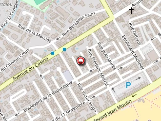 Carte de Reynaud Nicolas à Valras-plage