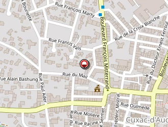 Carte de Espace Coiffure à Cuxac-d'aude