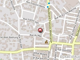 Carte de Ecole De Conduite Nougaret à Cuxac-d'aude