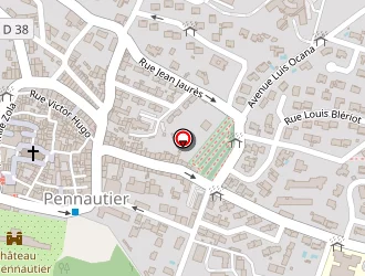 Carte de R.b.m. à Pennautier