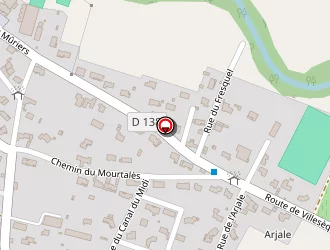 Carte de Fouillet Daniel à Sainte-eulalie