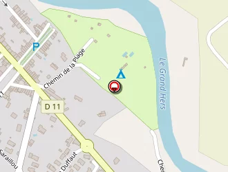 Carte de Les Chambres De Bellevue à Mazères