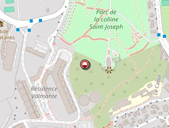 Carte de Hôtel Le Rocher à Marseille