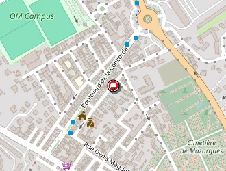 Carte de M'iams Pizza à Marseille