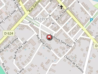 Carte de Marin Laurent à Mazères