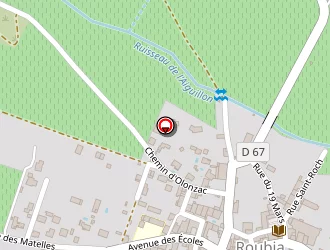 Carte de Grotti Bruno à Roubia