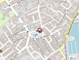 Carte de Volt à Valras-plage