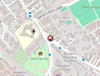 Carte de Fossé Claude à Marseille