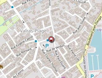 Carte de Max Moda à Valras-plage