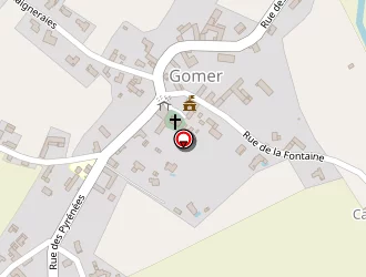 Carte de Mairie Ecole à Gomer