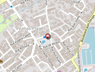 Carte de Fpl à Valras-plage