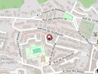 Carte de La Poste à Cogolin