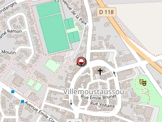 Carte de B.e.a.b.a. à Villemoustaussou