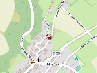 Carte de M.j.c. à Monléon-magnoac