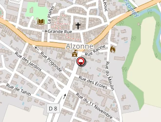 Carte de Ecole Publique à Alzonne