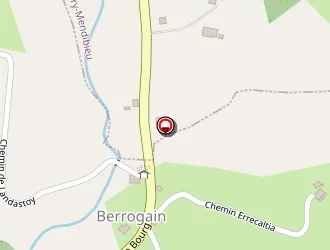 Carte de Fronton à Berrogain-laruns