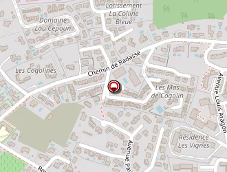 Carte de Lapeze Mireille à Cogolin