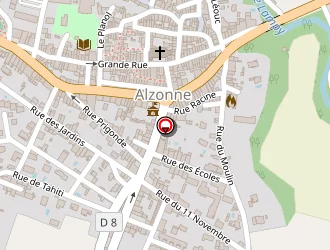 Carte de Centre De Secours à Alzonne