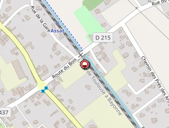 Carte de Arques Claire à Assat