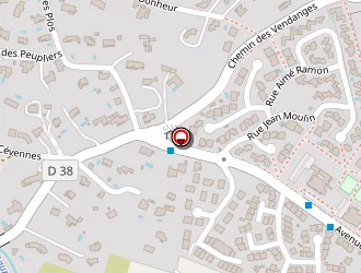 Carte de C.d.i à Villemoustaussou