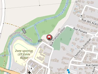 Carte de Ecrb à Pezens