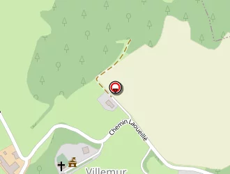 Carte de Ball-trap à Villemur