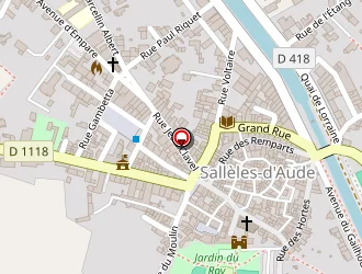 Carte de La Poste à Sallèles-d'aude