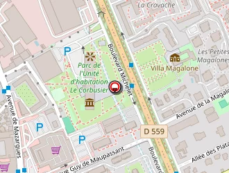 Carte de Le Turf à Marseille