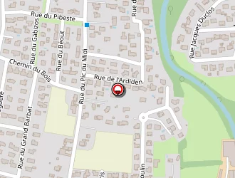 Carte de Axeaide à Bordères-sur-l'échez