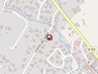 Carte de Le Mas De Melie à Sainte-maxime