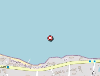 Carte de Kube Hotel à Gassin