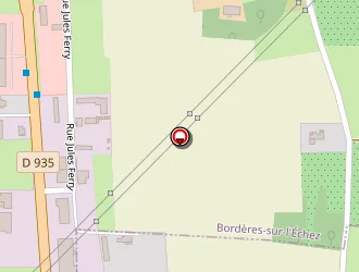 Carte de Loca + à Bordères-sur-l'échez