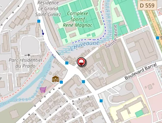 Carte de Total Access à Marseille