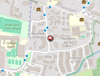 Carte de Complexe Saint Tronc Regny à Marseille