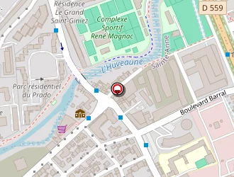 Carte de Barral Coiffure à Marseille