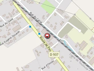 Carte de Seuil De Meillon à Meillon