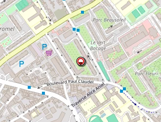 Carte de Les Fromentiers à Marseille