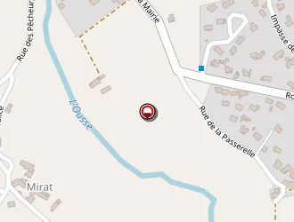 Carte de Niberon à Artigueloutan