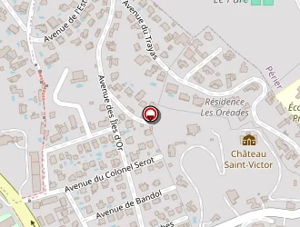 Carte de Centre De Beauté Villa Florence à Marseille