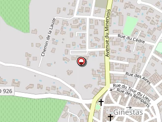 Carte de Gilles Coiffeur à Ginestas